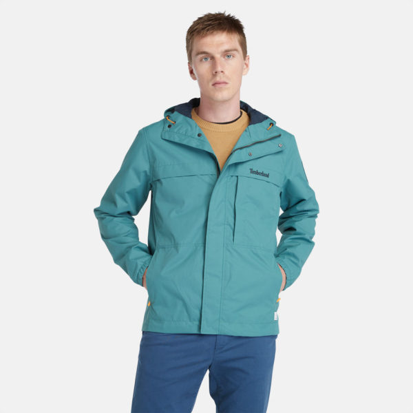 Timberland Veste Imperméable Benton Pour Homme En Bleu Sarcelle Bleu Sarcelle