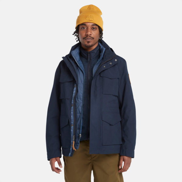 Timberland Veste Militaire 3 En 1 Abington Pour Homme En Bleu Marine Bleu Marine