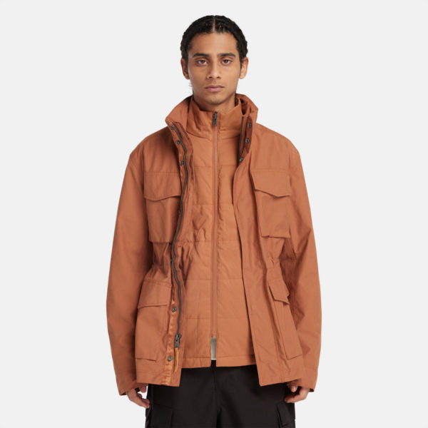 Timberland Veste Militaire 3 En 1 Abington Pour Homme En Marron Marron