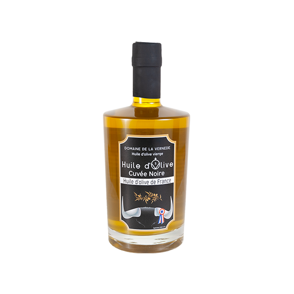 La Vernède Huile d’olives – Cuvée Noire – Bouteille de 500ml