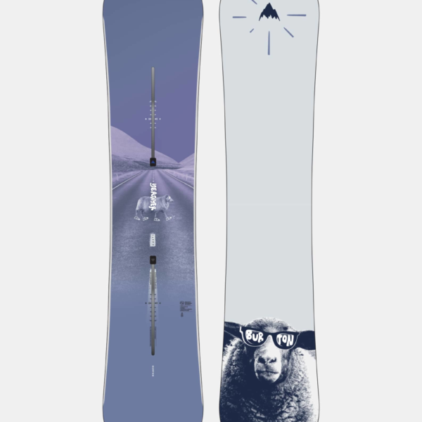 Burton – Snowboard Yeasayer Flying V femme, Graphic, 152