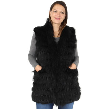 Gilet Oakwood  Gilet  Beauty en fourrure ref_cco38120 Noir