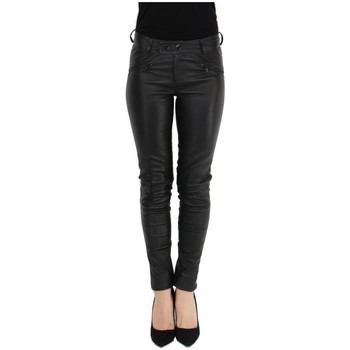 Pantalon Oakwood  Pantalon  Univers en cuir ref_cco43986 Noir