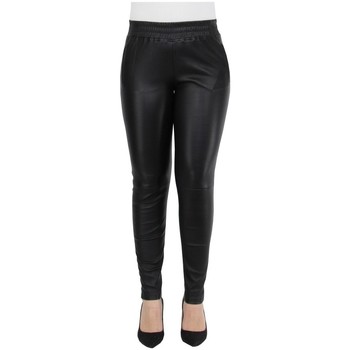 Pantalon Oakwood  Pantalon  Energy en cuir ref_cco44010 Noir