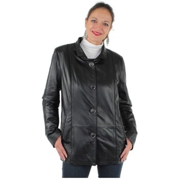 Blouson Pallas Cuir  Veste  sélection en cuir ref 35763 Noir