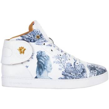 Baskets montantes Baron Papillon  Sneaker  Mid Marie-Antoinette bleue