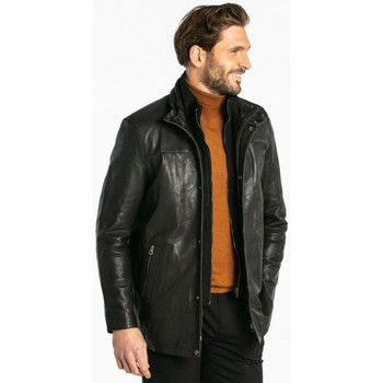 Veste Daytona  BALZAC IC COW AIR MILLED BLACK