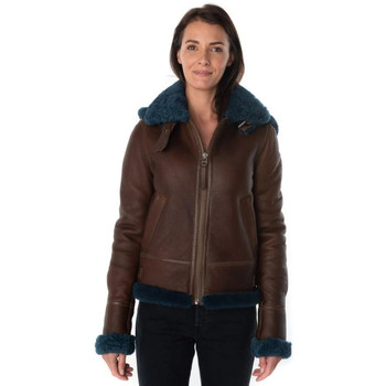 Veste Redskins  BOMB TAIGA COGNAC BLUE ZZ