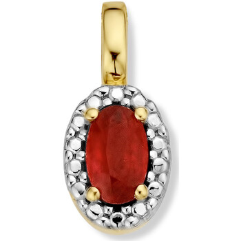 Pendentifs Brillaxis  Pendentif  or bicolore 18K rubis