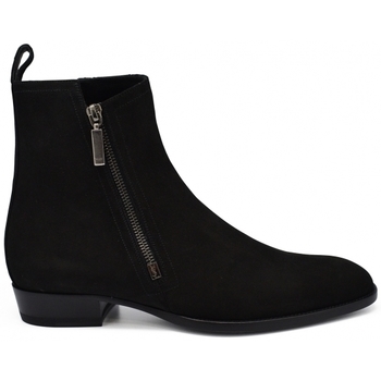 Bottes Saint Laurent  Boots zippées en daim