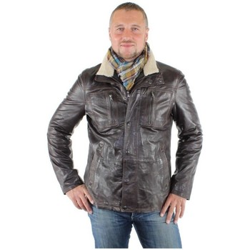 Veste Pallas Cuir  Veste en cuir ref_donders34255-marron