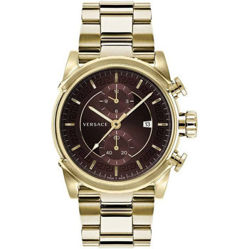 Montre Versace  VEV400619, Quartz, 44mm, 5ATM