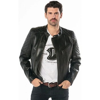 Veste Daytona  TRUCKSTON COW VEG BLACK