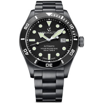 Montre Aeronautec  ANT-44075-04, Automatique, 44mm, 50ATM