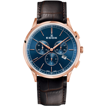 Montre Edox  10236-37RC-BUIR, Quartz, 42mm, 3ATM