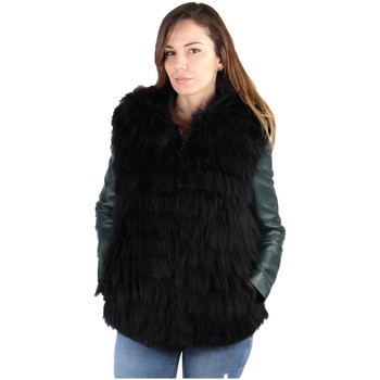 Gilet Oakwood  Gilet en fourrure  Palazzo ref 50443 Noir