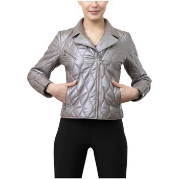 Blouson Akhesa  Blouson en Cuir Akhésa Ref 54614 Blanc