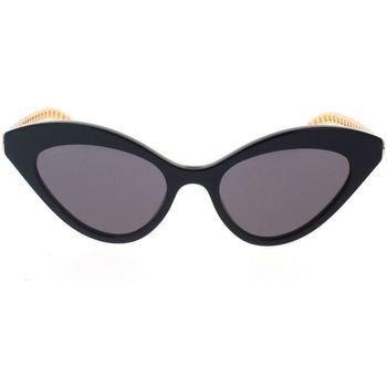 Lunettes de soleil Gucci  Occhiali da Sole GG0978S 004 Black Gold Grey