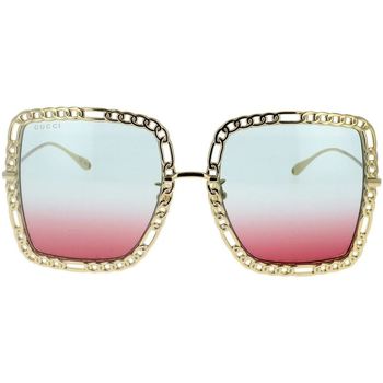 Lunettes de soleil Gucci  Occhiali da Sole  con Catena GG1033S 003