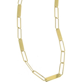 Collier Brillaxis  Collier or jaune 18 carats mailles ovales plates