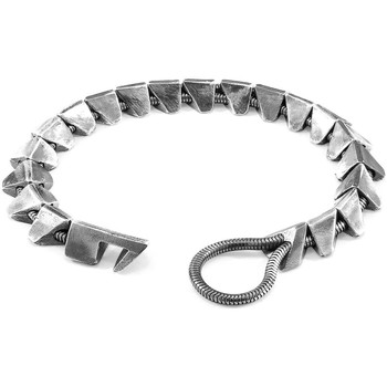 Bracelets Anchor & Crew  Maxi-Bracelet Brixham Chaîne Argenté