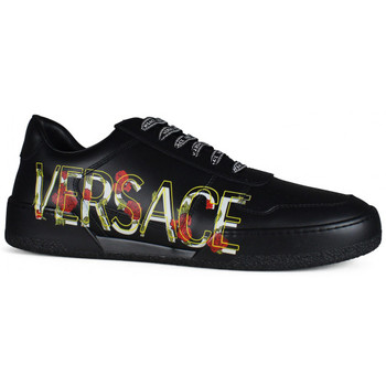 Bottes Versace  Sneakers Black Floral