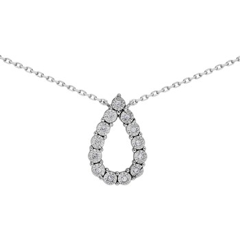 Collier Brillaxis  Collier  en or blanc 750/1000 et diamants