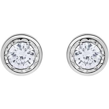 Boucles oreilles Brillaxis  Boucles d’oreilles puces diamant or blanc 18 carats  0.20 ct