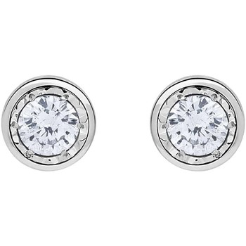 Boucles oreilles Brillaxis  Boucles d’oreilles puces diamant or blanc 18 carats  0.20 ct