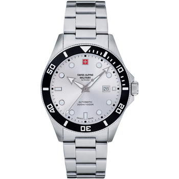 Montre Swiss Alpine Military  Swiss Military 7095.2132, Automatique, 44mm, 30ATM