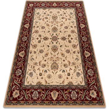 Tapis Rugsx  Tapis en laine OMEGA ARIES fleurs rubis clair 200×300 cm