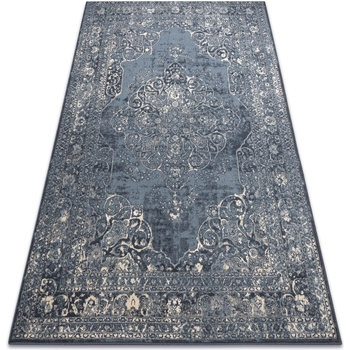 Tapis Rugsx  Tapis NAIN Rosette vintage 7599/50911 bleu foncé  200×300 cm