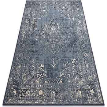 Tapis Rugsx  Tapis NAIN Rosette vintage 7599/50911 bleu foncé  240×340 cm