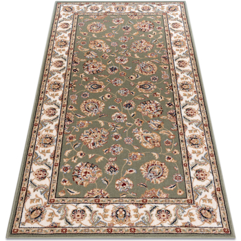 Tapis Rugsx  Tapis NAIN Ornement, cadre 7338/51088 vert / beige 200×300 cm