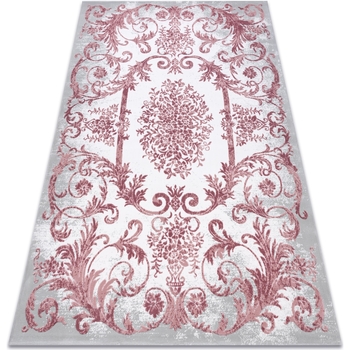 Tapis Rugsx  Tapis ACRYLIQUE USKUP 352 Ornement rose 200×300 cm