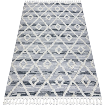 Tapis Rugsx  Tapis SEVILLA Z555A treillis, diamants gris / blan 240×330 cm