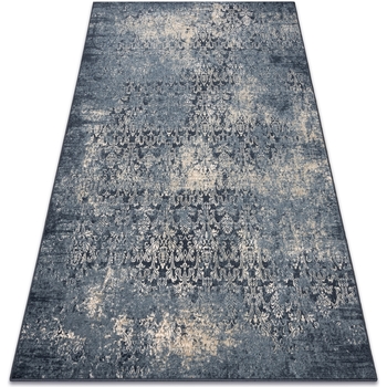 Tapis Rugsx  Tapis NAIN Rosette vintage 7010/50911 bleu foncé  200×300 cm