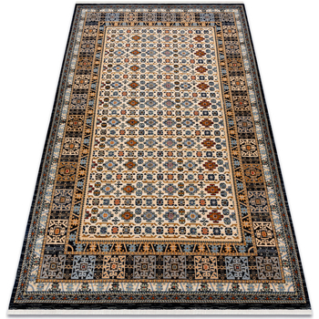 Tapis Rugsx  Tapis KESHAN franges, Cadre oriental 6428/53551 be 200×290 cm