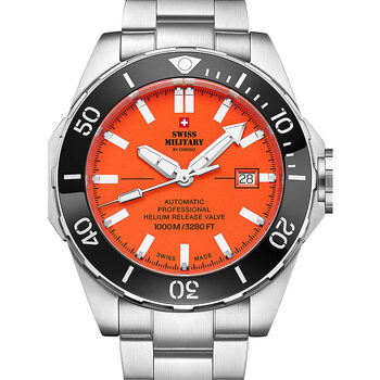 Montre Swiss Military By Chrono  45 mm Automatic 100 ATM