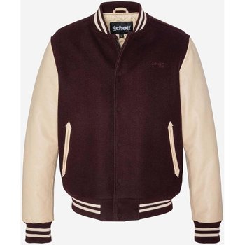 Veste Schott  LC8705 BORDEAUX/BEIGE