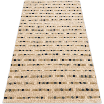 Tapis Rugsx  Tapis Laine JADE 45023/100 Rayures beige / bleu OS 160×230 cm