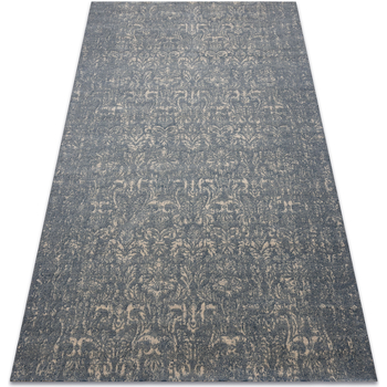 Tapis Rugsx  Tapis Laine JADE 45015/900 Ornement bleu / beige O 140×200 cm