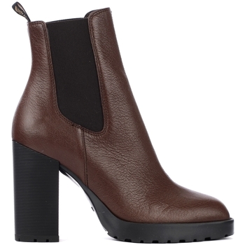 Boots Hogan  Bottines à talon H623 marron