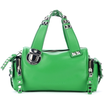 Sac Bandouliere Marc Jacobs  Sac  The Mini Satchel en cuir vert