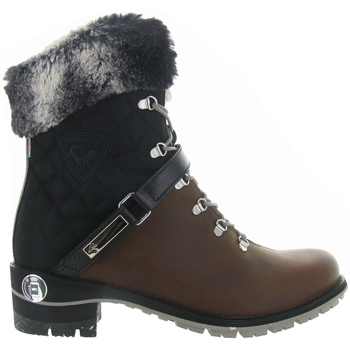 Bottes neige Rossignol  1907 MEGEVE BROWN WAX