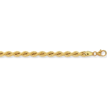 Bracelets Brillaxis  Bracelet  maille corde or jaune 18 carats
