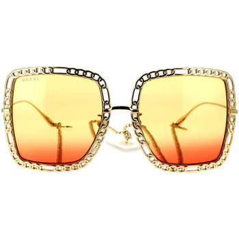 Lunettes de soleil Gucci  Occhiali da Sole  con Catena GG1033S 001