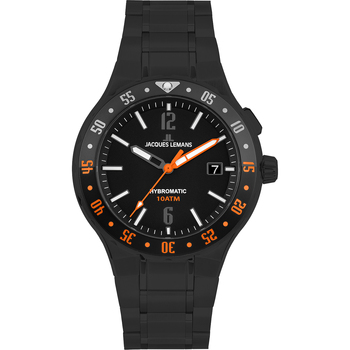 Montre Jacques Lemans  1-2109I, Quartz, 42mm, 10ATM