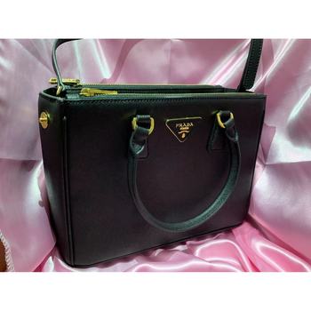 Sac à main Prada  Prada Galleria Crossbody Large Black Leather