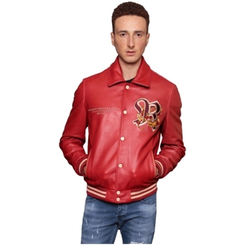 Blouson Redskins  Blouson en cuir  Ref 55023 rouge